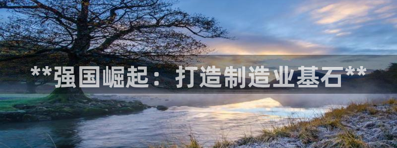 彩神v8下载app：**强国崛起：打造制造业基石**
