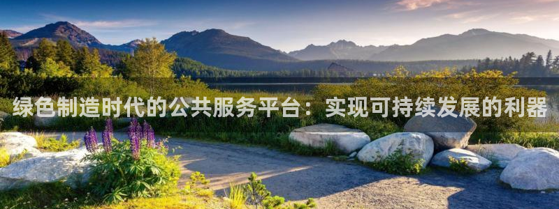 彩神邀请码:00-00-3267：绿色制造时代的公共服务平台：实现可持续发展的利器