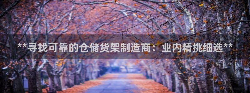 彩神官方网站登录是多少：**寻找可靠的仓储货架制造商：业内精挑细选**