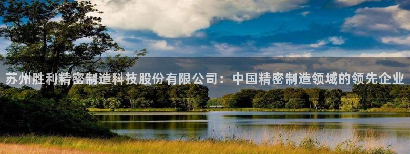彩神平台注册登录：苏州胜利精密制造科技股份有限公司：中国精密制造领域的领先企业