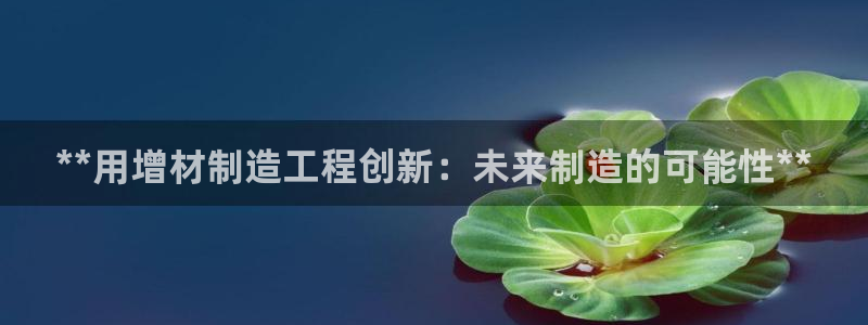 彩神v集团有限公司：**用增材制造工程创新：未来制造的可能性**