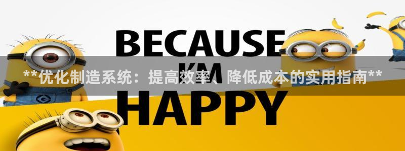 彩神v8下载网址：**优化制造系统：提高效率、降低成本的实用指南**