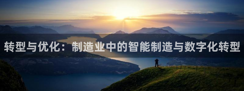 彩神是怎样一个平台赚钱的：转型与优化：制造业中的智能制造与数字化转型