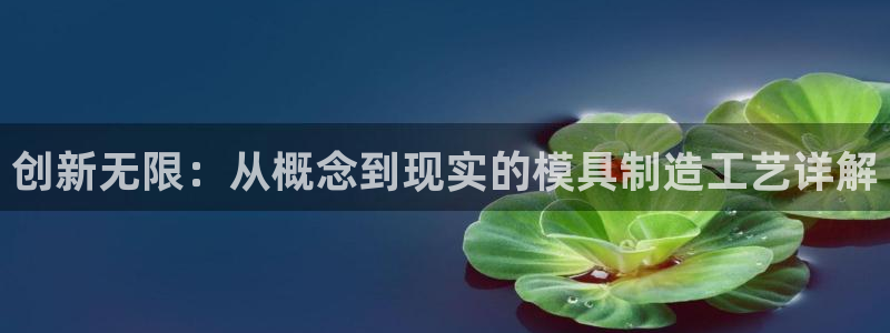 彩神赢了钱登录不上去：创新无限：从概念到现实的模具制造工艺详解