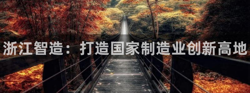 彩神平台注册登录：浙江智造：打造国家制造业创新高地