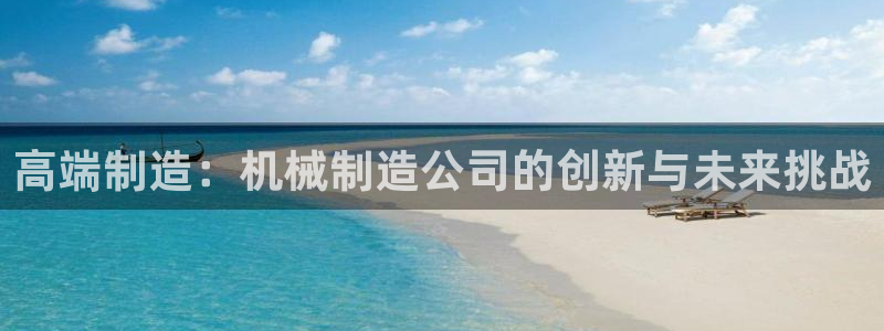 彩神怎么才能赢：高端制造：机械制造公司的创新与未来挑战